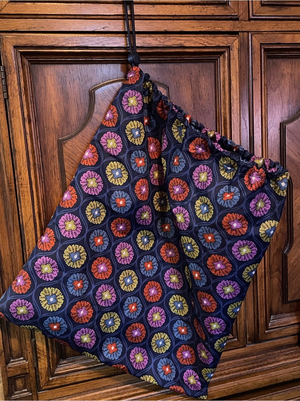 Vera Bradley Packable Laundry Bag Center Stage Glow NWOT Travel College Work